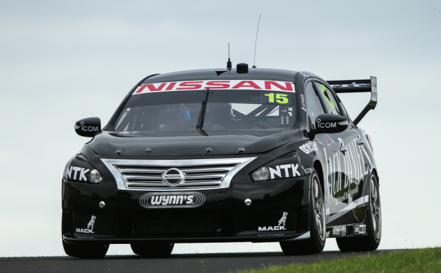 Rick Kelly continued to set the testing pace