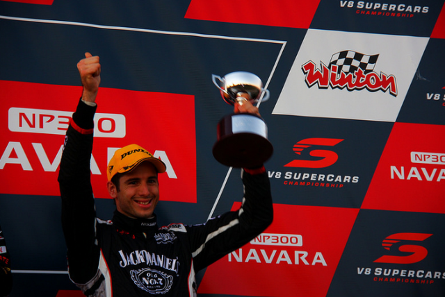 Rick Kelly took his first podium since Sandown, 2011