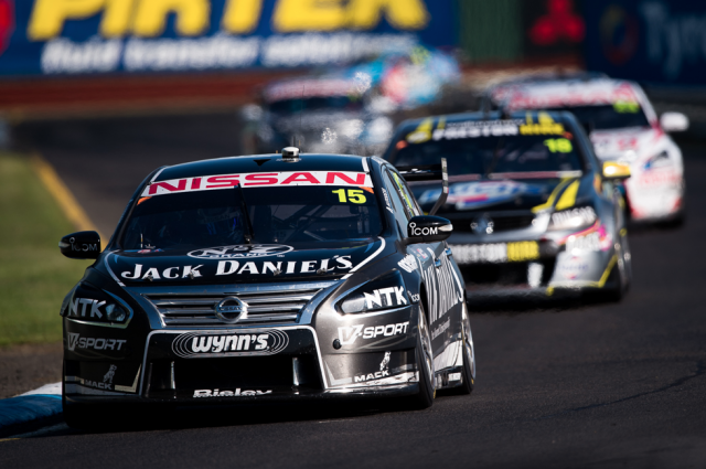 Rick Kelly and David Russell took the flag 10th at Sandown