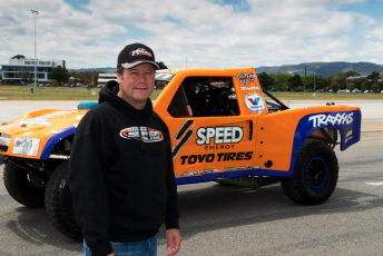Robby Gordon with an SST in Adelaide