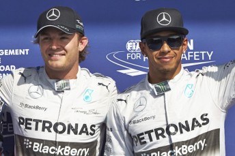 Nico Rosberg and Lewis Hamilton are free to race