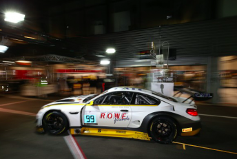 The #99 Rowe Racing BMW