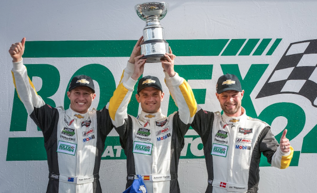 Briscoe, Garcia and Magnussen combined for Daytona success