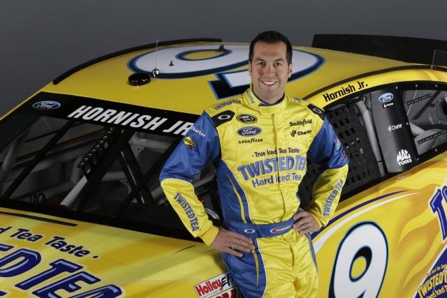 Sam Hornish with the #9 Ford
