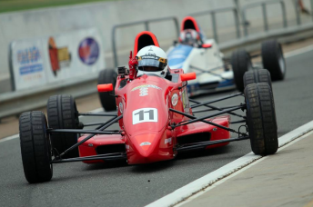 Cameron Hill secured the Formula Ford title with two races to spare