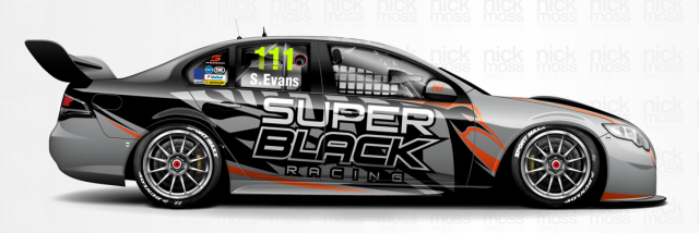 The livery Evans will campaign in the Dunlop Series