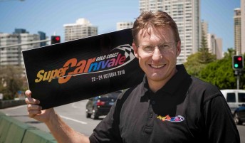 Mark Skaife on the Gold Coast roday