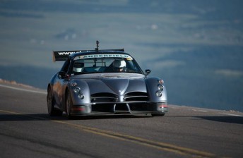 Denmeade on his way to third place in Pikes Peak Open