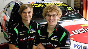 Tim Slade and Jack Perkins will drive the #47 Wilson Security Racing Ford Falcon FG