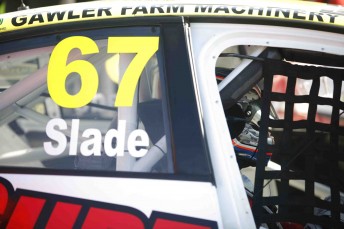 Slade raced with #67 last year – the birth year of his former team owner Paul Morris