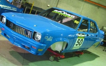 The Torana SLR 5000 that Tony Edwards will race at the Muscle Car Masters