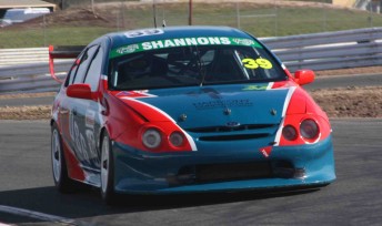 Chris Smerdon in his ex-Stone Brothers Racing Falcon AU