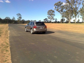 A snap-shot of the extended Morgan Park circuit that the Shannons Nationals will race on in two weeks time
