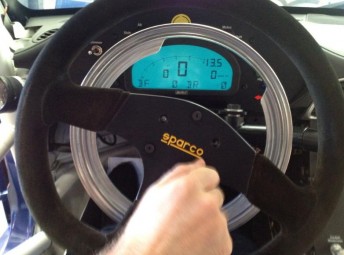 McElrea Racing has developed the hand control systems for Speakman, including this 