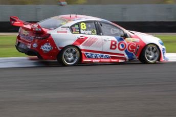 Jason Bright on his way to Race 9 victory at Pukekohe. Pic: Neville Bailey