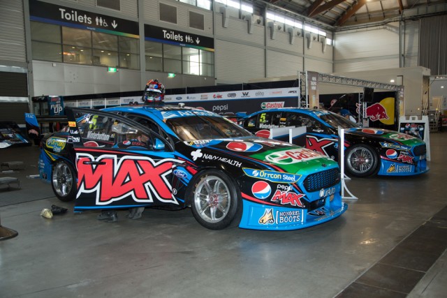 The two Winterbottom Fords in the Sydney paddock