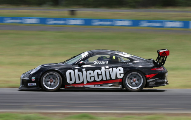 Spike Goddard testing at Queensland Raceway pic: Matthew Paul Photography 