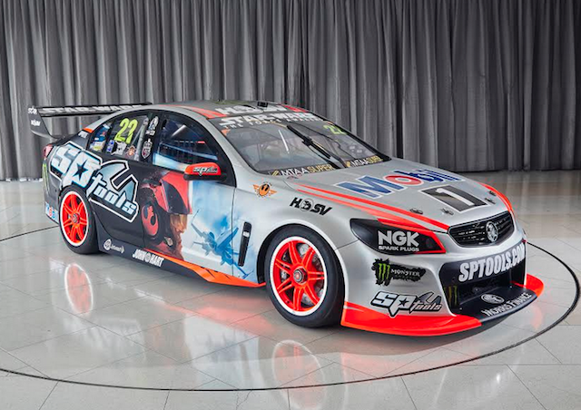 The Star Wars livery on the #22 Commodore