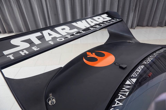 The HRT liveries are part of a larger collaboration between Holden and Star Wars