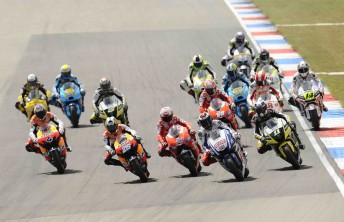 The start of the Dutch TT