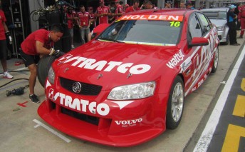 The Reynolds Commodore will have Holden support at this weekend