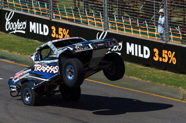 The Super Trucks will contest three races across the weekend
