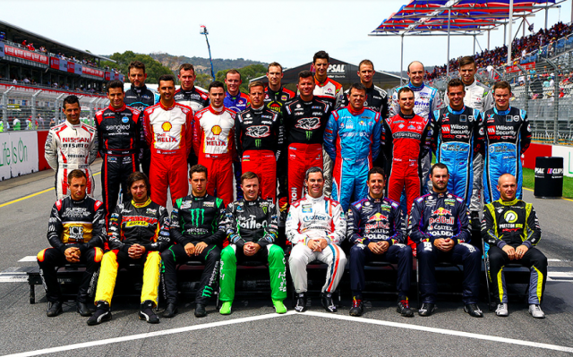 The Supercars drivers at the Adelaide season opener