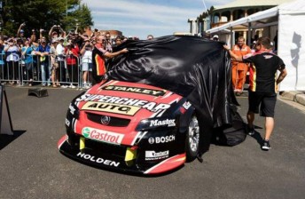The Ingall/Klien entry being unveiled in Bathurst