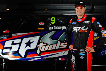 Van Gisbergen with his SBR Ford in 2012