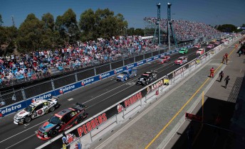 The start of the Sydney Telstra 500