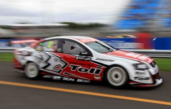 The #2 Toll HRT Commodore will be shared by Garth Tander and Cameron McConville