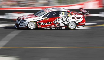 Garth Tander set the fastest time at Hamilton today