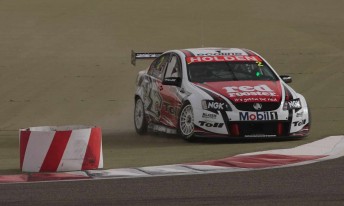 Garth Tander had another difficult round at Bahrain