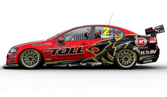 The side view of Garth Tander