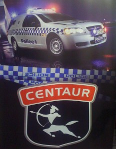car The Centaur Products PODs that form part of the Victorian Police force