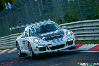 Thiim in action for Team75 at the Nurburgring last year