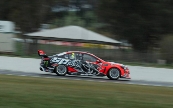 Tander and co-driver Warren Luff shared the HRT