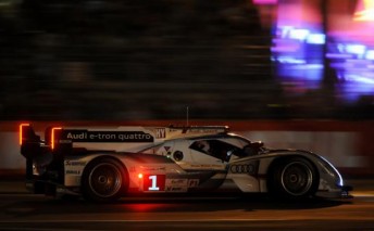 The #1 Audi at Le Mans