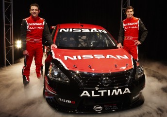 thumb Todd and Rick Kelly at the launch of the Nissan Altima today