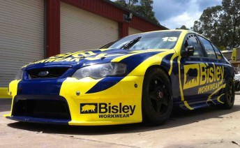 Colin Sieders will drive the #13 Bisley Workwear Falcon