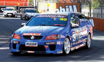 Chris Pither in his V8 Ute last year