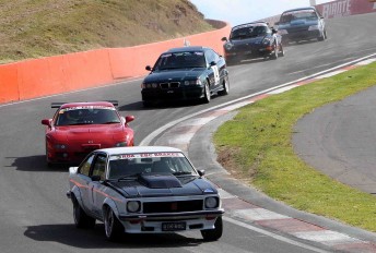 Action from the New South Wales Road Racing Club Regularity at Bathurst this year