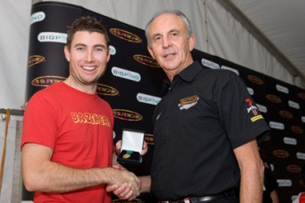 Chris Gilmour with Tim Schenken