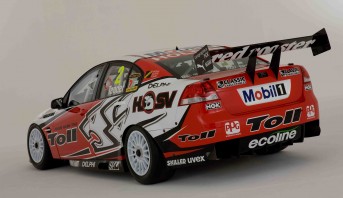 Toll Holdings is the major sponsor of leading V8 Supercar team the Holden Racing Team