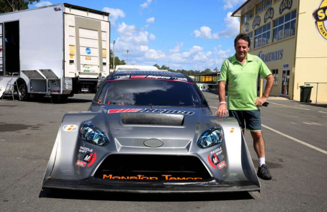 Tony Quinn with his Pikes Peak challenger