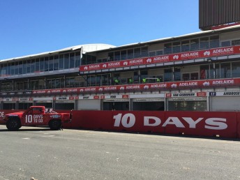There are just 10 days remaining until the start of the Clipsal 500