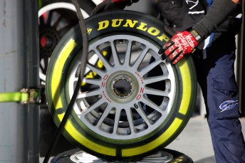 V8 teams will be able to use Dunlop