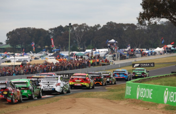 The V8 Supercars field at Bathurst