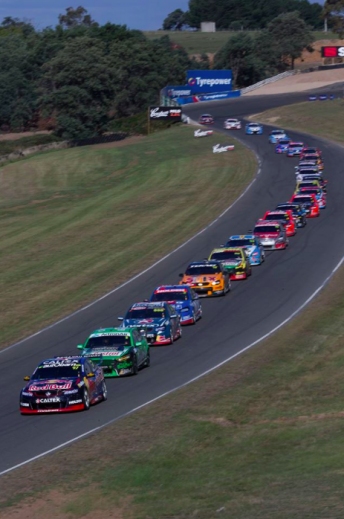 Van Gisbergen leads the pack in Race 5