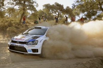 Latvala goes quickest in the qualifying stage at Rally Italia Sardegna